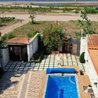 اجاره ویلا استخر دار آب گرم ۶۰۰ متری بر اصلی دریا