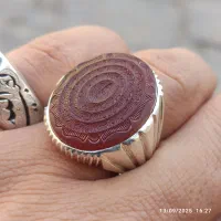 انگشتر عقیق یمن ضابطی
