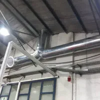 پخش لوله گلخانه گالوانیزه بخاری اسپیرال|مصالح و تجهیزات ساختمان|قیامدشت - خاورشهر, |دیوار