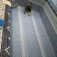 اببندی استخر با عایق نانو .رفع نمزدگی تضمینی