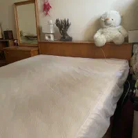 تخت خواب دونفره و تشک اولترا ۵ رویا جدید وتمیز