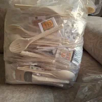 قاشق و چنگال یک بار مصرف گیاهی|ظروف سرو و پذیرایی|بوشهر, |دیوار