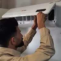 نصب کولر و دوربین مداربسته