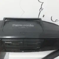 ضبط پاناسونیک اصلی دوکاست تصویری|سیستم صوتی خانگی|بیرجند, |دیوار