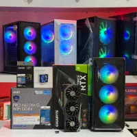 کیس گیمینگ رندرینگ نسل 13 گرافیک RTX3070Giga