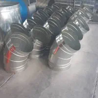 زانوسازی گرد۴۵ درجه کانال سازی اسپیرال|کولر آبی|شهریار, شهریار|دیوار