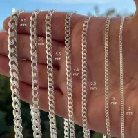 زنجیر نقره مردانه|جواهرات|اراک, |دیوار