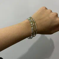 دستبند کشی نگین دار