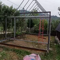 جوشکاری سیار ساخت کلبه سوئیسی و آلاچیق