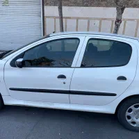 206  تیپ ۲ سفید|خودرو سواری و وانت|تهران, خزانه|دیوار