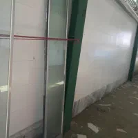 درب اتوماتیک شیشه ای کارکرده آچیلان در|مصالح و تجهیزات ساختمان|اشتهارد, |دیوار
