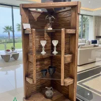 ویترین چوبی دکوراسیون داخلی دکوراسیون منزل