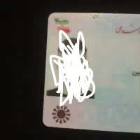 کارت ملی به نام امیر حسین سید موسوی