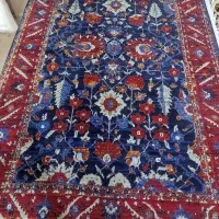 فرش ۴متری قشقایی رنگ درجه یک اکلریک پنبه جنس عالی