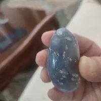 سنگ عقیق بسیار زیبای سوسنی آبی خاکستری عقیق|جواهرات|کرج, شاهین‌ویلا|دیوار
