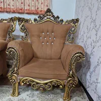 مبلمان ۹نفره سلطنتی درجه یک|مبلمان خانگی و میز عسلی|شهرکرد, |دیوار