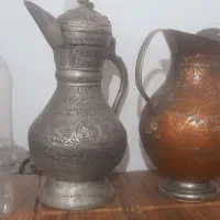 گلدان برنجی عطیقه به 70 سال قبل