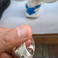 انگشتر فیروزه نقره عیار بالای ۹۲۵|جواهرات|اهواز, کمپلو شمالی|دیوار