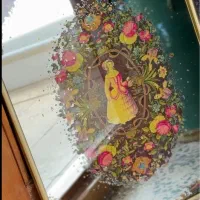 آینه طراحی شده دست