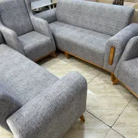 مبل راحتی هشت نفرە با گارانتی 18 ماهە(تولیدی)|مبلمان خانگی و میز عسلی|پیرانشهر, |دیوار