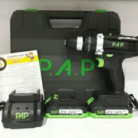 دریل شارژی سه کاره چکشی ۲۱ ولت پی ای پی P.A.P