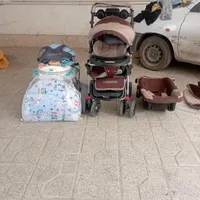 فروش کالسکه وماشین شارژی|اسباب و اثاث بچه|سیرجان, |دیوار