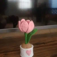 گلدان بافتنی|گل مصنوعی|ورامین, ورامین|دیوار