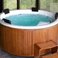 وان جکوزی ۴نفره گرد فضاباز ترمو روفگاردن دکومکور