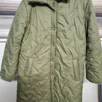 کاپشن پر زنانه ماکسی دکمه ای  (برند سوبر)