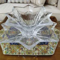 دو عدد ظرف کریستال اصل