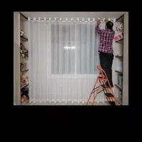 پرده سرای افق پرده پانچ مینیمال|پرده، رانر، رومیزی|اصفهان, رزمندگان|دیوار