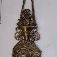 ساعت دیواری نو آلمانی و ساعت برنجی