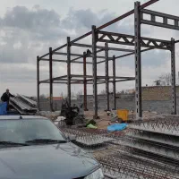 جوشکاری اسکلت شیروانی نرده حفاظ شاخ گوزنی