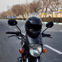 موتور  سرعتی  و قدرتی طرح باکسر ۱۵۰ مشکی|موتورسیکلت|رشت, رشتیان|دیوار