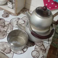 ست قوری کتری قندون