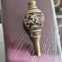 لبی قلیان برنجی کنده کاری شده قیمت ۴۰۰