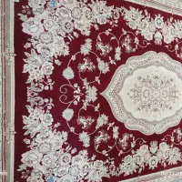 فروش فرش ۹متری رنگ لاکی تمام نخ دقت کنید۹متری|فرش|جهرم, |دیوار