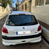 ۲۰۶ تیپ دو بی رنگ مدل ۱۳۹۰