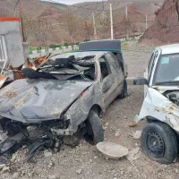 پژو ۴۰۵ چپ شده