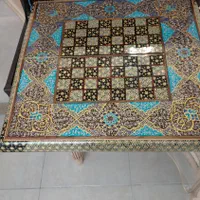فروش یکعدد تخته نرد/شطرنج صنایع دستی(معرق/خاتم)|کلکسیون و سرگرمی|کرج, برغان|دیوار