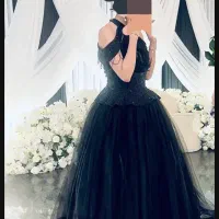 پیراهن مزون دوز مشکی