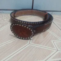 کمربند میخی چرم هفشجانی