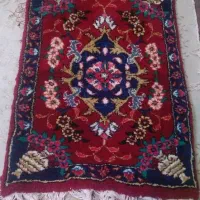 فرش دستبافت خوشرنگ تازه از دار افتاده