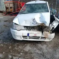 معاوضه پراید تصادفی با سالم