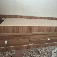 تخت خواب  دوعدد باکس دار سه کشو