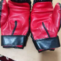 حلقه تناسب اندام ودستکش بوکس