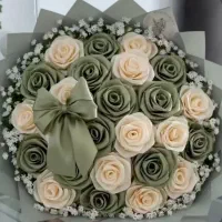 گل روبانی|گل مصنوعی|کبودرآهنگ, |دیوار