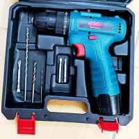 دریل شارژی باس 18 ولتی با لوازم اضافی