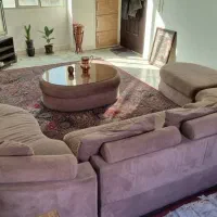 مبل۷نفره ترک با عسلی.۳ تخته فرش و گاز ۵شعله|مبلمان خانگی و میز عسلی|تهران, جی|دیوار