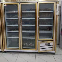 فریزر ایستاده سه درب تمام استیل